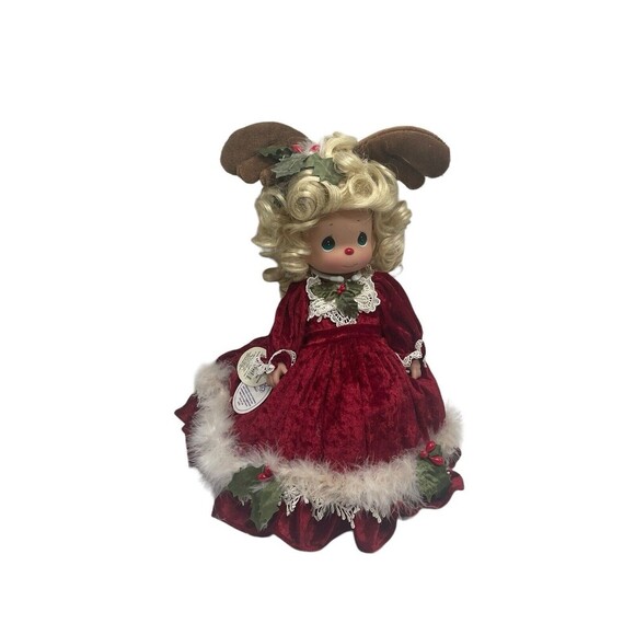 VTG Precious Moments Doll 16" Merry Christmoose 2003 Limited Edition #4248 RARE - Picture 1 of 16